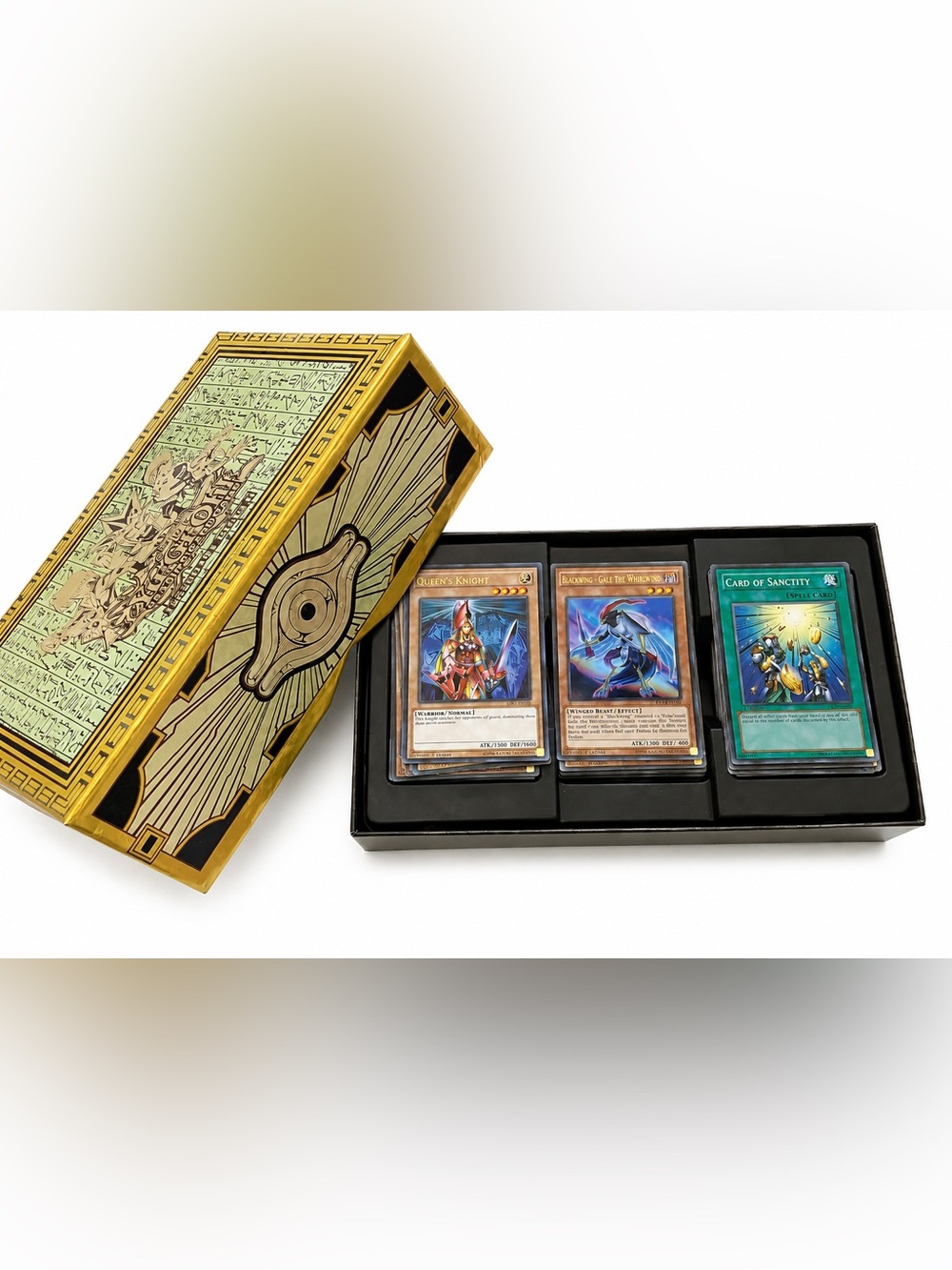 Yu-Gi-Oh! 150 Card Lot + Legendary Decks II Storage Box – 5 Holographic Cards